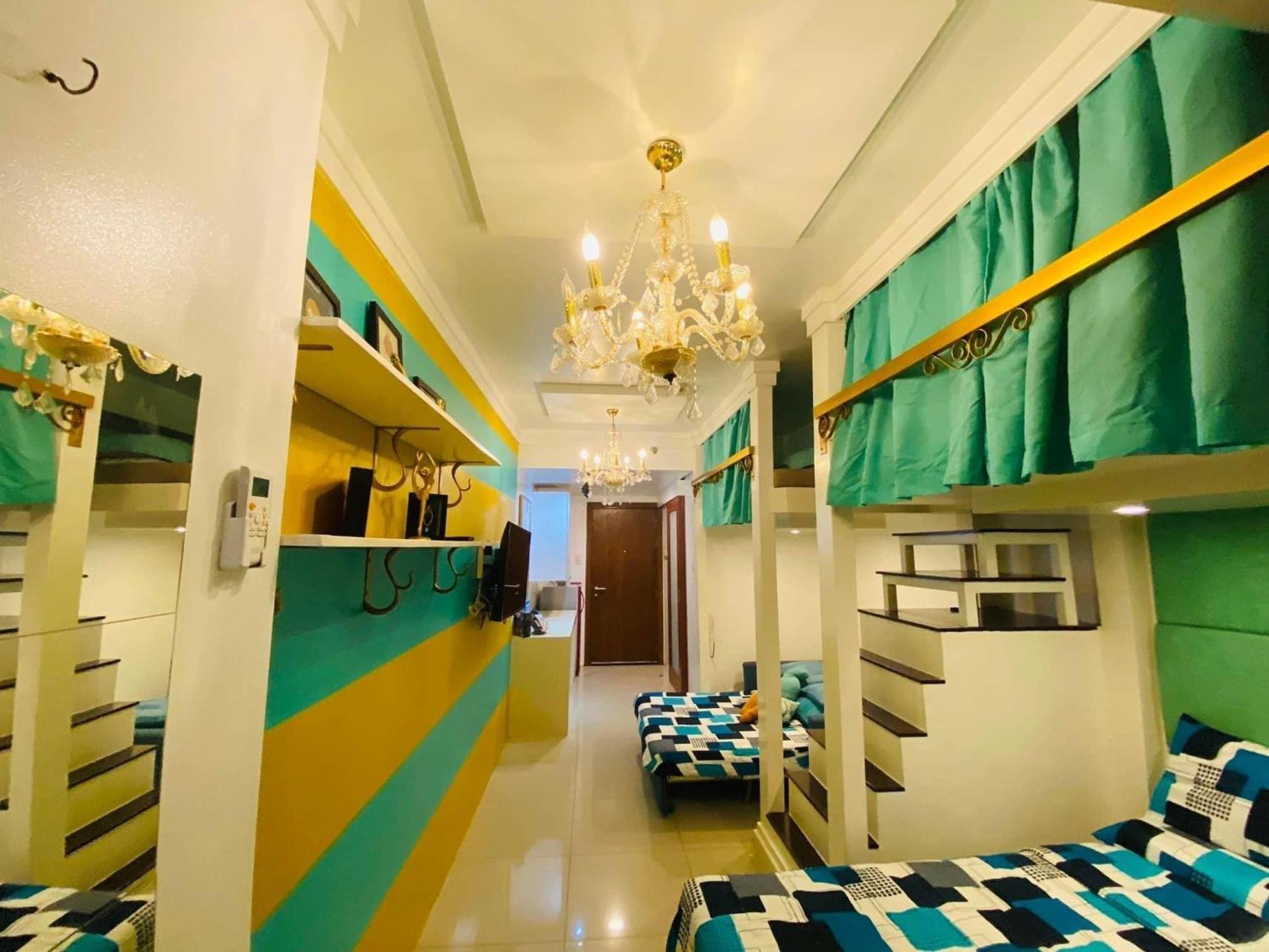 Tiffany Room At Shell Residences Manila Bagian luar foto