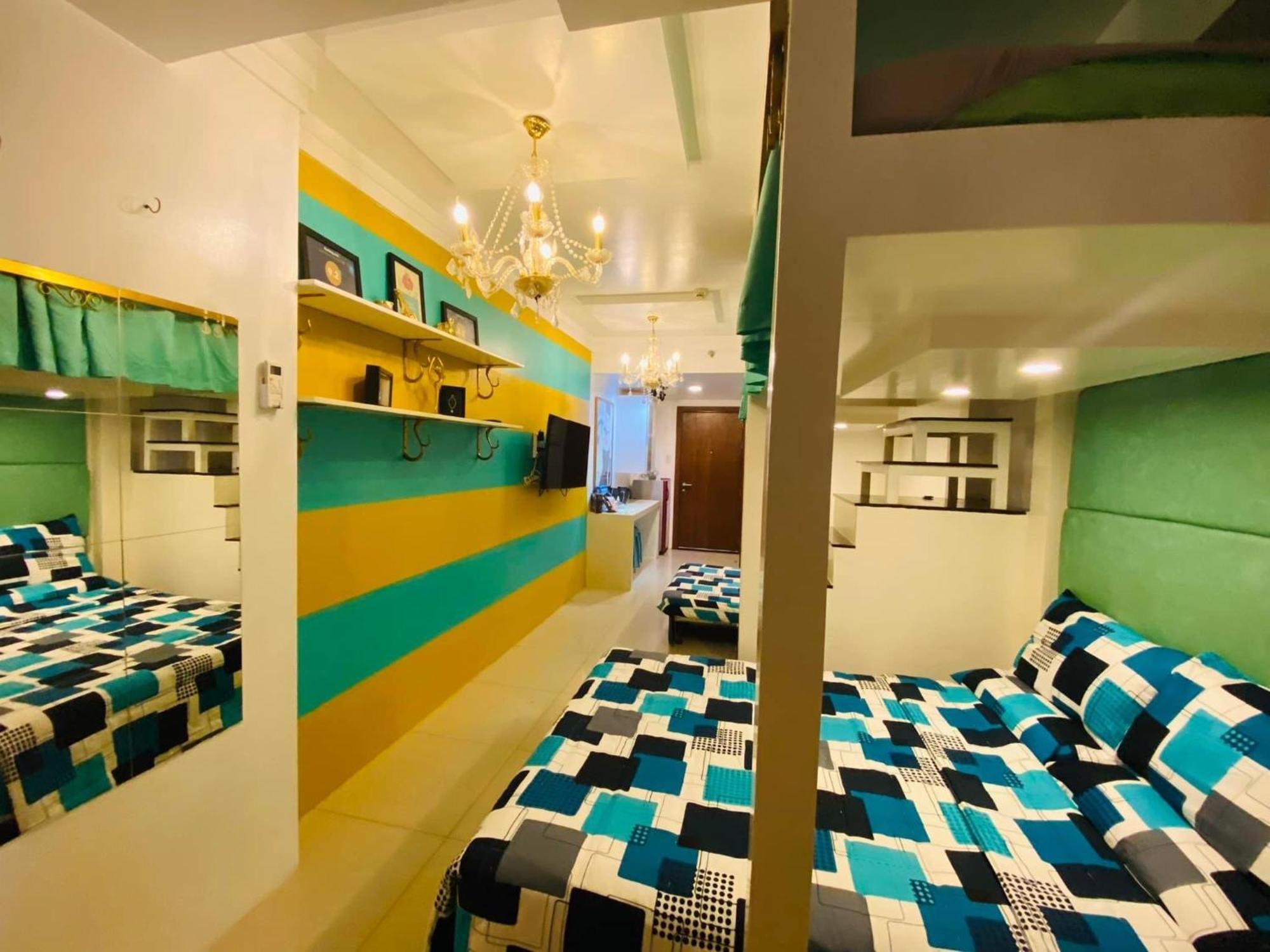 Tiffany Room At Shell Residences Manila Bagian luar foto